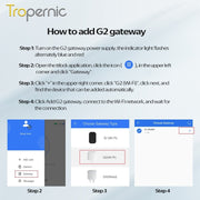 TTLOCK G2 Gateway Fingerprint Password Smart Door Lock Home Compatible With Amazon Alexa And Google Home