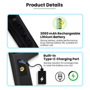 【Grill Door Smart Lock】Tuya Smart Door Lock Double Sided System Waterproof Digital Lock for Grill Door 5 In 1 Digital Lock with Doorbell Function for Sliding Door