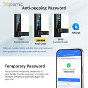 【Grill Door Lock】TTLOCK Double Sided Smart lock Waterproof Double Side System Digital Lock with Doorbell Bluetooth Smart Grill Door Lock
