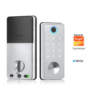 Tuya Smart Door Lock WiFi Remote Unlock Digital Password IC Card Biometric Fingerprint Unlock Fully Automatic Electric Deadbolt