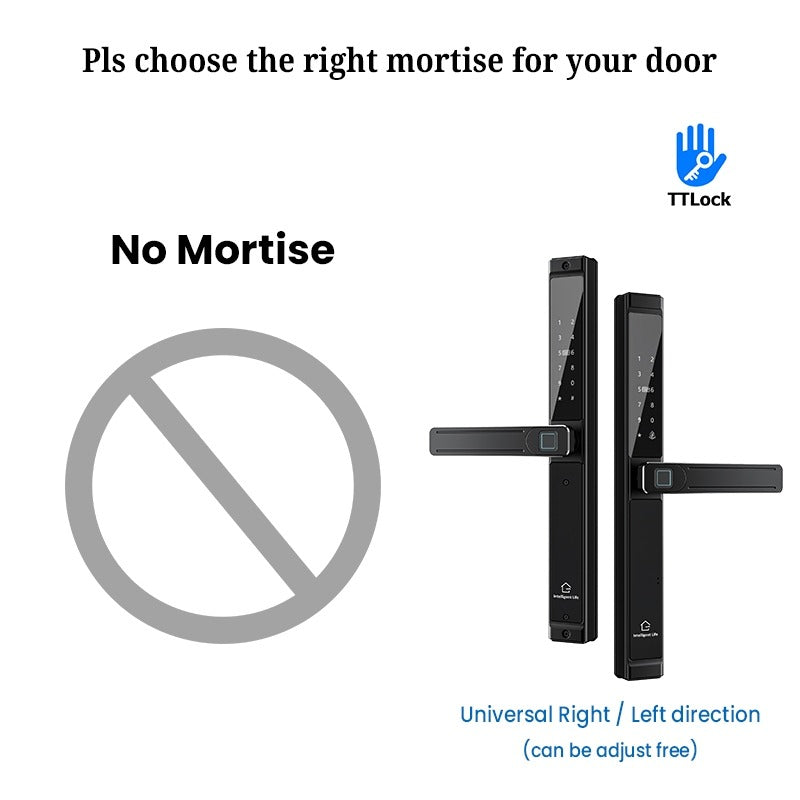 【Grill Door Lock】TTLOCK Double Sided Smart lock Waterproof Double Side System Digital Lock with Doorbell Bluetooth Smart Grill Door Lock