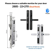 [Google Home] TTLOCK Smart Door Lock with Doorbell APP Remote Unlock Waterproof Sliding Door Lock Fingerprint Digital Lock Amazon Alexa