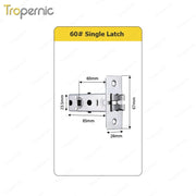 50/72/85 Series Wooden/Metal/Hotel/Glass Fingerprint Combination Electronic Induction Universal Mortise Door Lock