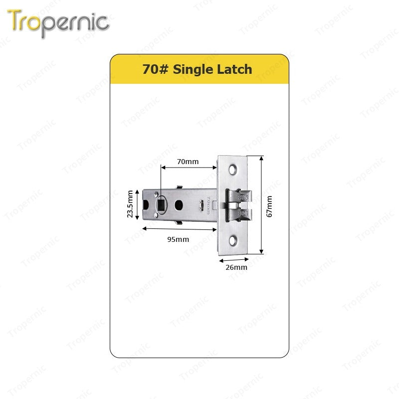 50/72/85 Series Wooden/Metal/Hotel/Glass Fingerprint Combination Electronic Induction Universal Mortise Door Lock