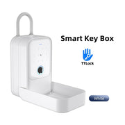 [APP Management] Tuya/TTLOCK Bluetooth Key Safe Box Outdoor Waterproof Wall Mounted Safety Box APP Remote Unlock Fingerprint Password Anti Theft Strongbox for Home